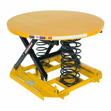 VESTIL SPRING SCISSOR TABLE SOLID STEEL TOP 4,500 SST-45-ST